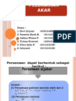 Kelompok 1 - Pelokasian Akar Fix