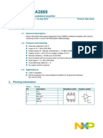 Product Profile: MMIC Wideband Amplifier