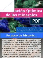 2) Clasificación Química de Los Minerales