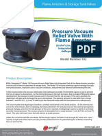 Pressure Vacuum Relief Valve Flame Arrester 102