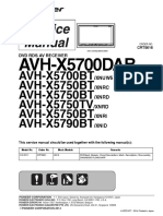 AVH-X5700DAB - X5700BT - X5750BT - X5750TV - X5790BT (CRT5616) (SM) PDF