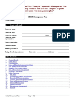 ContractorSMP - Template-OH&S Management Plan