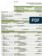 Formulario Único de Solicitudes Prestacionales