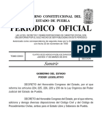 Periodico Oficial Divorcio Incausado