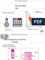 Thermodynamics and Heat Transfer: What Is The Difference? Example: Engine Cycle