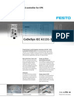 Codesys Iec 61131-3!: Codesys Embedded Controller For CPX Cpx-Cec