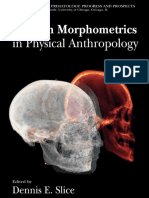 Modern Morphometrics in Physical Anthropology - Dennis E. Slice