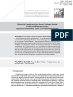 Hacia La Construcción de Un Trabajo Social Crítico Latinoamericano PDF