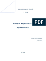 Apont. Finanças Empresariais I