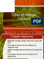 Types of Storagedevices