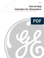 Out-Of-step Protection For Generators GER-3179