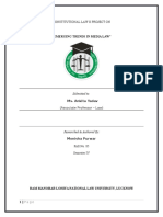 "Emerging Trends in Media Law": Constitutional Law Ii Project On