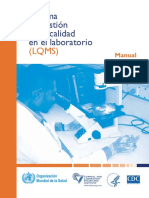 Manual de Calidad de Laborario - OMS