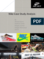 Nike Case Study Analysis: by Ahmed Samir Haitham Salah Magdy Essmat Magdy Mohamed Sherif