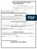 Com Ed Registration Form