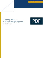 IT Strategy Maps Template Free Download PDF