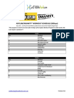 Asylum-Insanity Schedule 1