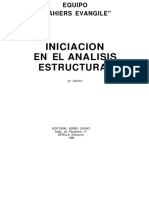 014 Iniciacion en El Analisis Estructural - Equipo Cahiers Evangile PDF