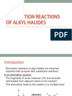 Elimination Reactions of Alkyl Halides