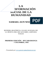 1965 Samael Aun Weor La Transformacion Social de La Humanidad