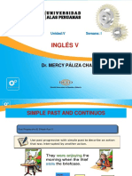 Semana 8 Simple Past and Continuos