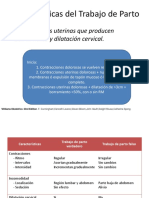 Caracteristica Del Trabajo de Parto