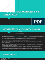 Factores Hormonales en El Embarazo