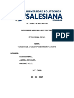 Variador de Avance Tipos Bomba Rotativa Ve