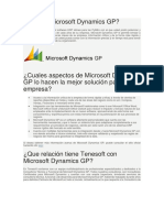 Que Es Microsoft Dynamics GP