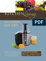 1.8.14 Kitchen Living Juice Extractor Warranty Manual