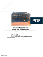 Drydock Specification: Clipper Fleet Management A/S