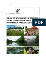 Plan Accion Reserva Biosfera Yanecha