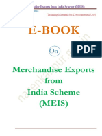 Merchandise Exports From India Scheme (MEIS) PDF