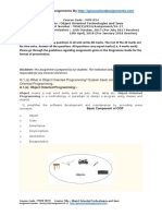 MCS-024 Object Oriented Technologies and Java