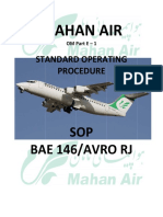 Sop Bae 146 Avro RJ 2 Part