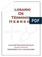 Glosario de Terminos Hebreos