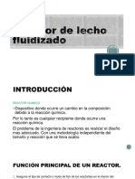 Reactor de Lecho Fluidizado