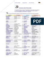 1.1.adjectives of Personality PDF