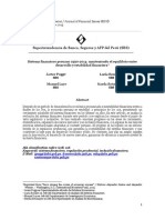 Sistema Financiero Peruano 1990-2014: Manteniendo El Equilibrio Entre Desarrollo y Estabilidad Financiera - Revista SBS 2015