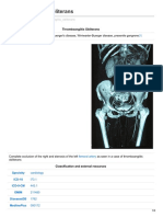  Thromboangiitis Obliterans