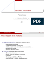 Matematica Financiera FAMAF PDF