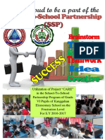 The Utilization of Project CARE in The School-To-School Partnership Program of Grade VI of Kanggahan Elem. School On The Frustratiion Level For SY 2016-2017