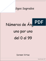 Números de Ángeles Uno A Uno