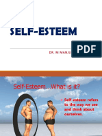 Self-Esteem: Dr. M Manjunath Shettigar