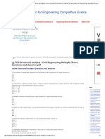 53 TOP Structural Analysis - Civil Engineering Multiple Choice Questions An