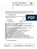 Guía de Practíca Clínica Trauma Abdominal