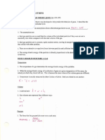 SOL Topic Notes - Gas Laws and Solutions - Completed