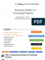 Tunneling Productivity