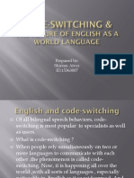 English and Code-Switching