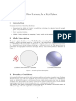 Spherical Wave Scattering by A Rigid Sphere